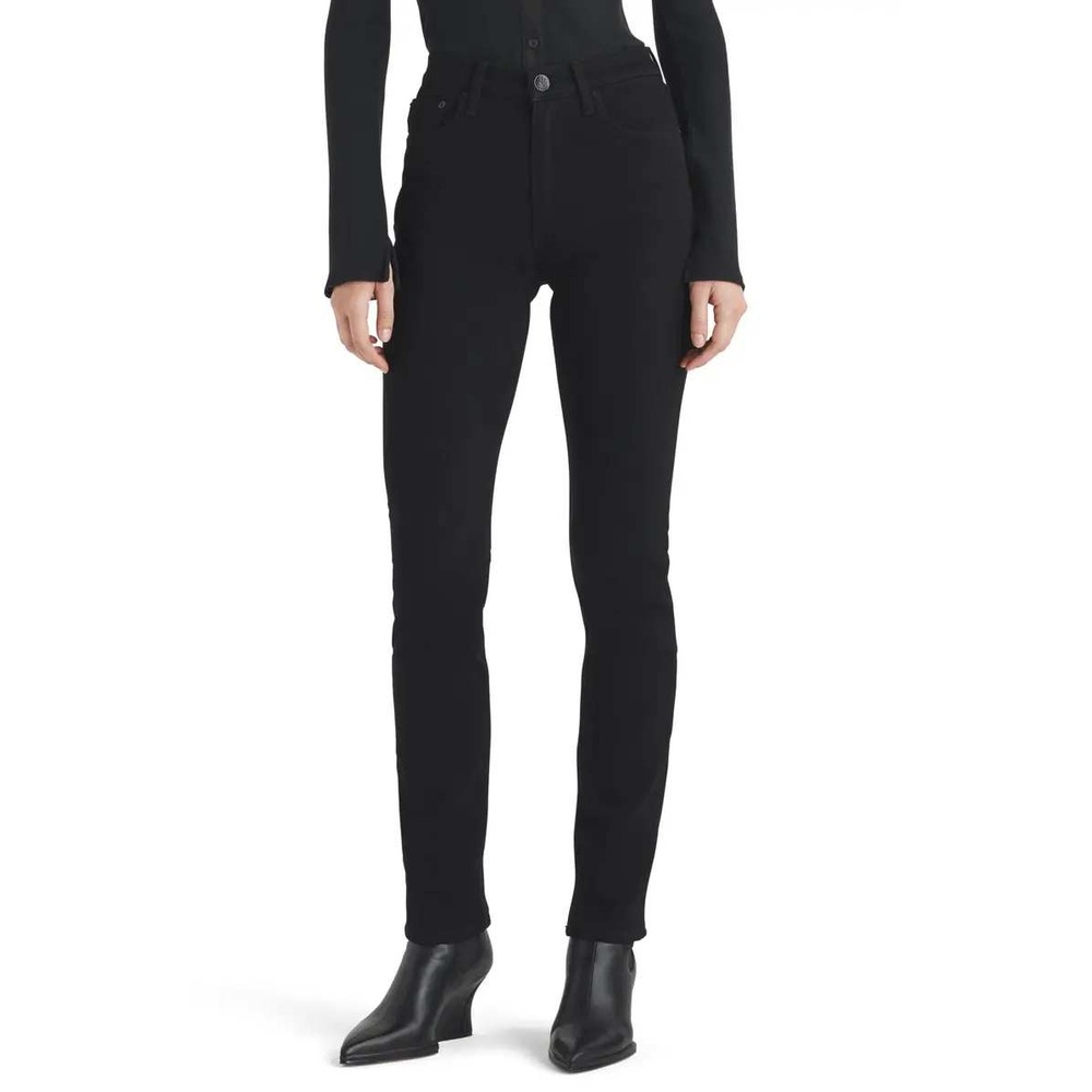 Rag Bone Jean Women's Skinny‎ Jeans Washed Black Size 27